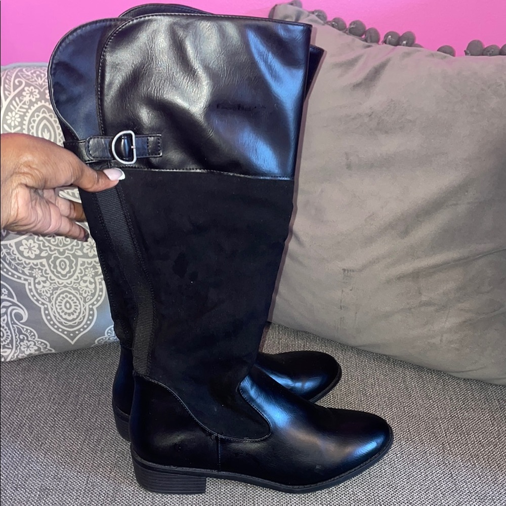 Women's Black High Boots 🐎